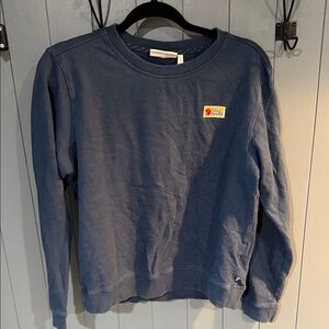 Women’s Fjall Raven  Blue Crewneck Sweater